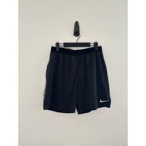 Nike Running Shorts Mens Large Black Dri-FIT Reflective Athletic Liner